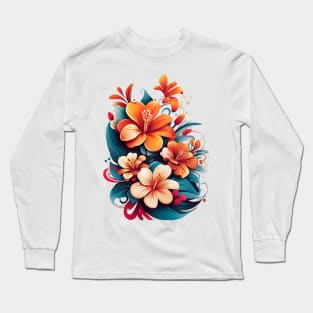 Alstroemeria flower Long Sleeve T-Shirt